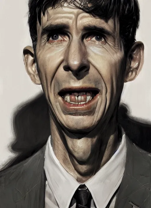 Prompt: portrait of Norman Bates from Psycho (1960), highly detailed, centered, solid color background, digital painting, artstation, concept art, smooth, sharp focus, illustration, Jason Edmiston, donato giancola, Joseph Christian Leyendecker, Les Edwards, Ed Repka, WLOP, Artgerm