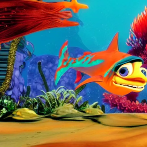 Image similar to clint eastwood in shark tale