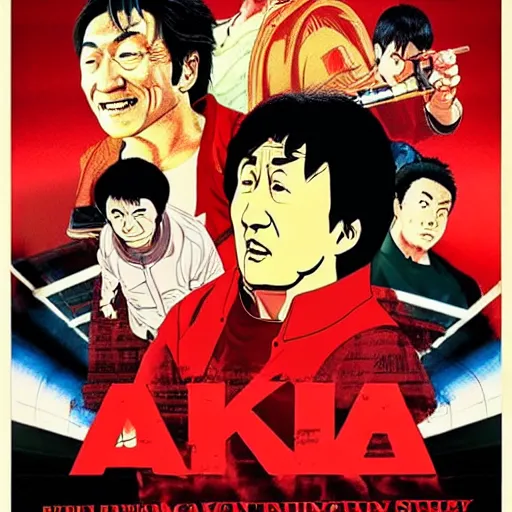 Image similar to Akira Poster with Jackie Chan