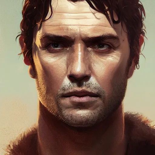 Image similar to highly detailed portrait, jut law as dombledor, in gta v, stephen bliss, unreal engine, fantasy art by greg rutkowski, loish, rhads, ferdinand knab, makoto shinkai and lois van baarle, ilya kuvshinov, rossdraws, tom bagshaw, global illumination, radiant light, detailed and intricate environment