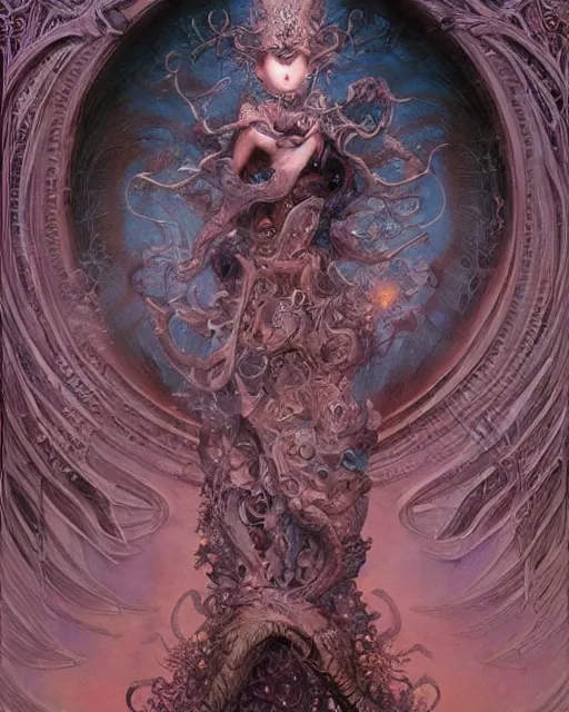 Image similar to a beautiful detailed ornate, ornamentation, elegant, beautifully soft lit, by wayne barlowe, peter mohrbacher, kelly mckernan, m