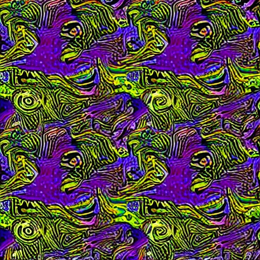 Image similar to terrifying acid pattern