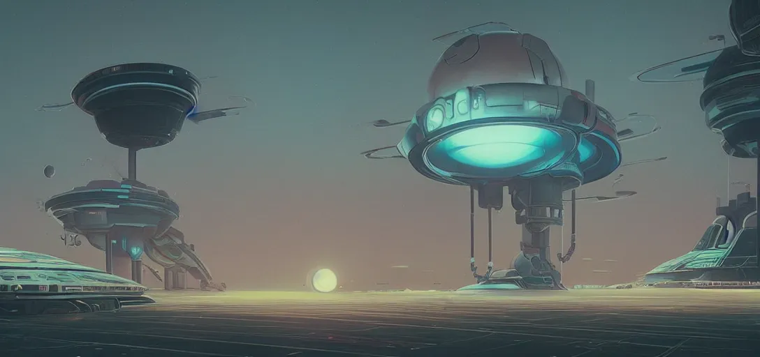 Image similar to futuristic abandoned solarpunk space station, sci - fi, digital art by beeple and simon stalenhag