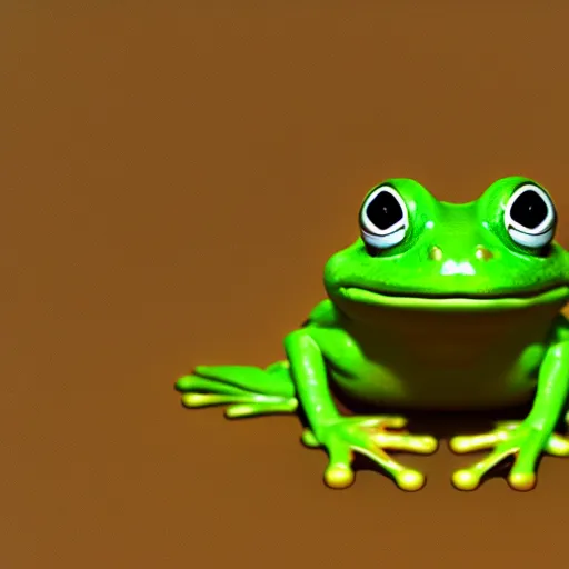 Image similar to cute pepe anthro green frog, cinematic key light ultra realistic, photorealistic, dramatic volumetric lighting award winning 8 k ray tracing