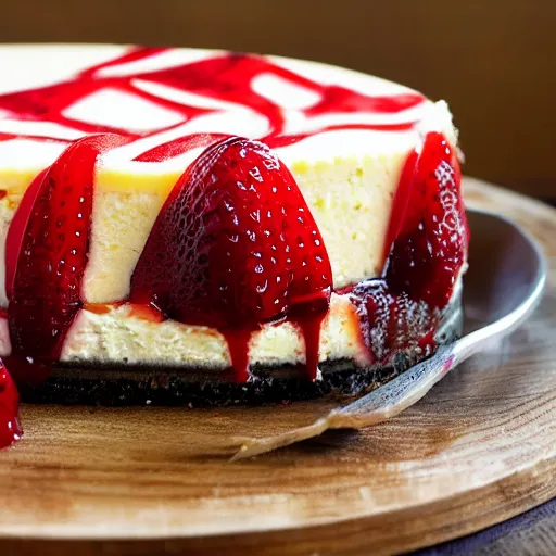 Image similar to cheesecake recipe, new york style, magazine article