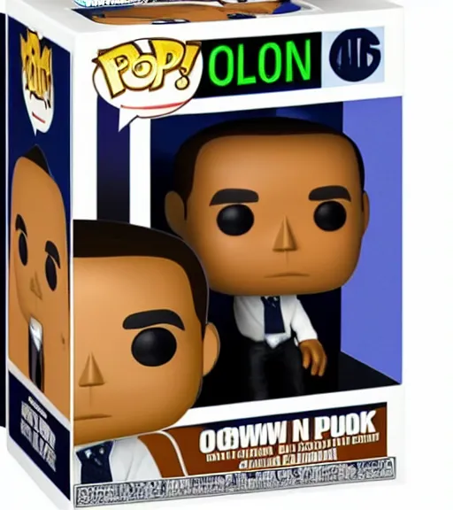 Image similar to limited edition glow in the dark obama funko pop still sealed in box, ebay listing