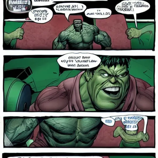 Prompt: Hulk meme