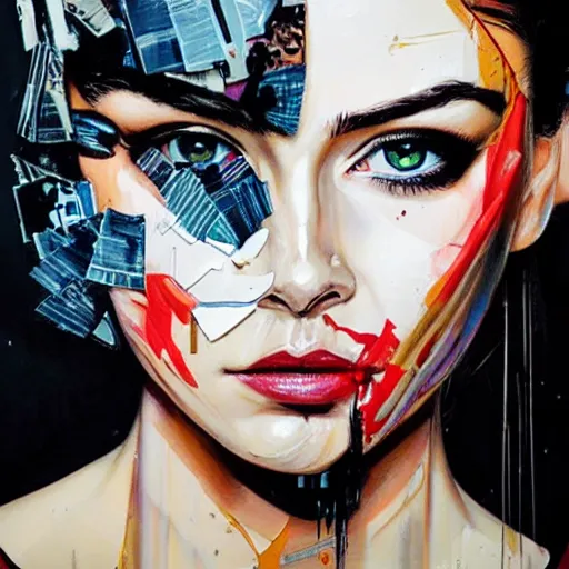 Image similar to Sandra Chevrier, CG Society