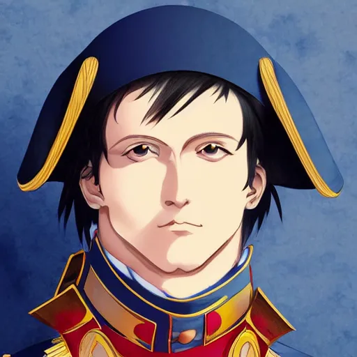 Napoleon Bonaparte as an Anime character - Drawception