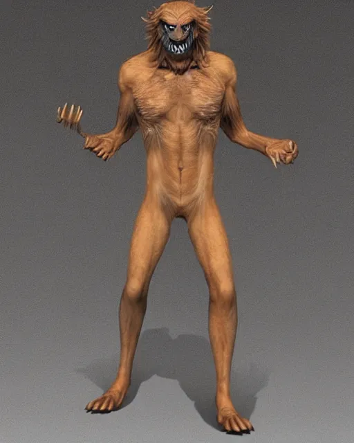 Prompt: A man transformed into a werewolf, creature designed by Rob Bottin, Studio lighting, Trending on Artstation