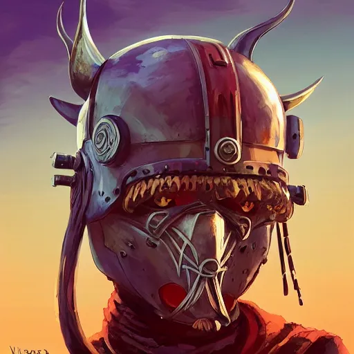 Image similar to cyberpunk viking helmet mask warrior goddess robot ninja fantasy, art gta 5 cover, official fanart behance hd artstation by jesper ejsing, by rhads, makoto shinkai and lois van baarle, ilya kuvshinov, ossdraws