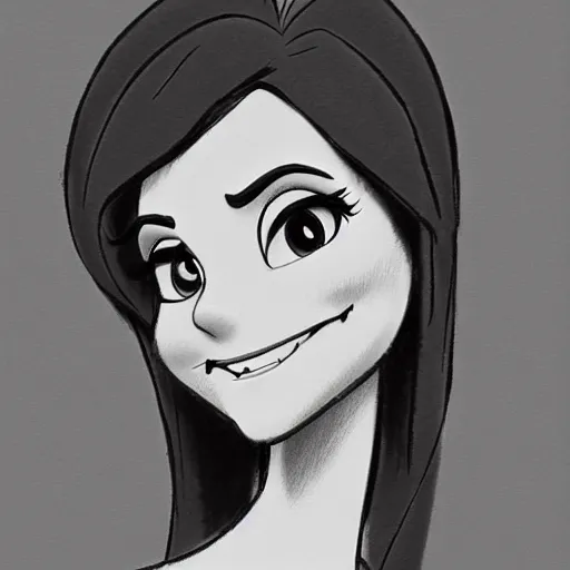 Image similar to milt kahl pencil sketch of victoria justice disney style