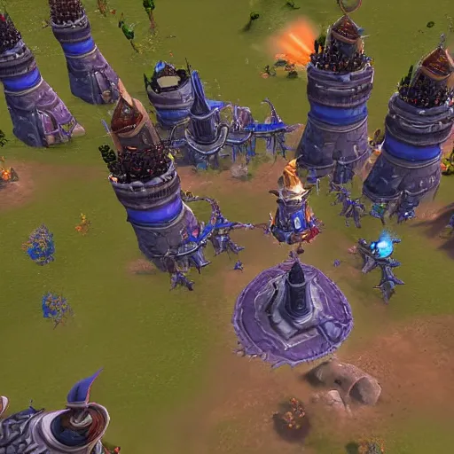 Image similar to world of warcraft karazan tower raid