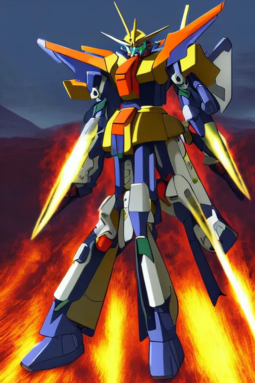 Prompt: gundam 3 d ninja armor engine ingame illustration photo radiating aura