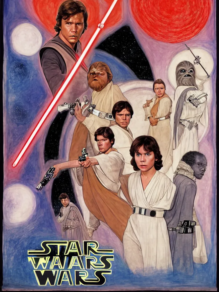 affiche star wars iv