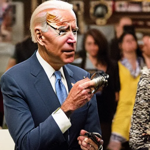 Prompt: joe biden as tuco salamanca