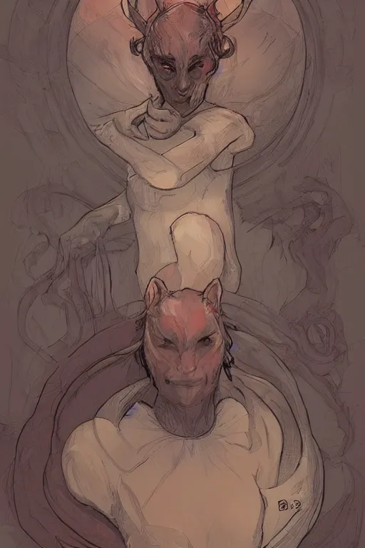 Image similar to womb of woman rat, sketch and art by jacqueline e, color by bo feng lin