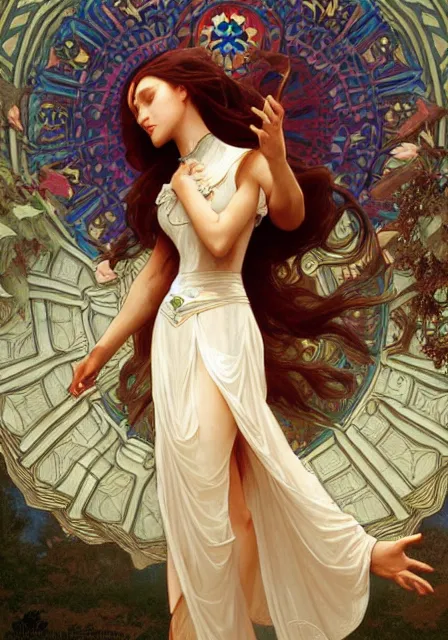 Image similar to zelda dance, intricate, elegant, highly detailed, digital painting, artstation, concept art, smooth, sharp focus, illustration, art by artgerm and greg rutkowski and alphonse mucha and william - adolphe bouguereau