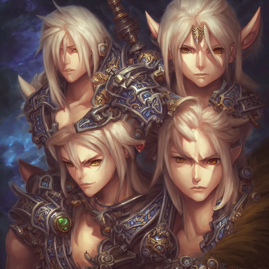 Image similar to World of Warcraft character drawn by Katsushiro Otomo icon, inspired by evangeleon anime, intricate detailed oil painting, detailed illustration, oil painting, painterly feeling, centric composition singular character