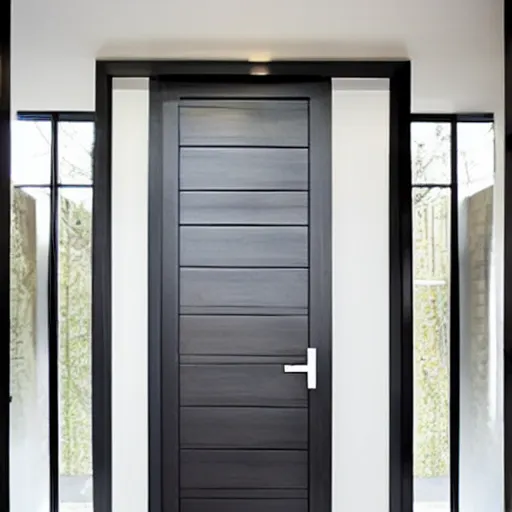 Prompt: contemporary interior door design