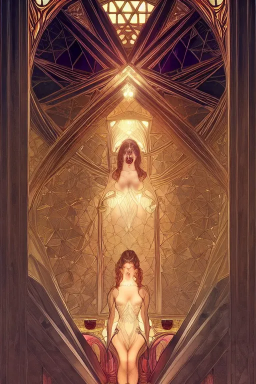 Prompt: symmetry!! intense acotar cover art bakground geometrical glass in the throne room, intricate, elegant, highly detailed, my rendition, digital painting, artstation, concept art, smooth, sharp focus, illustration, art by artgerm and greg rutkowski and alphonse mucha