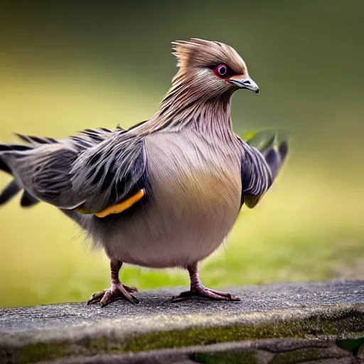 Image similar to national geographic photo of pidgeot, pokemon in the wild, intricate, portrait, 8 k highly professionally detailed, hdr, award winning