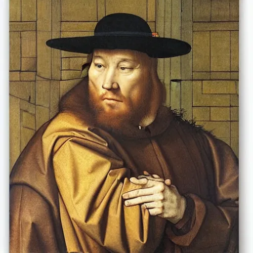 Prompt: man on a cell phone, by Hans Holbein the Younger