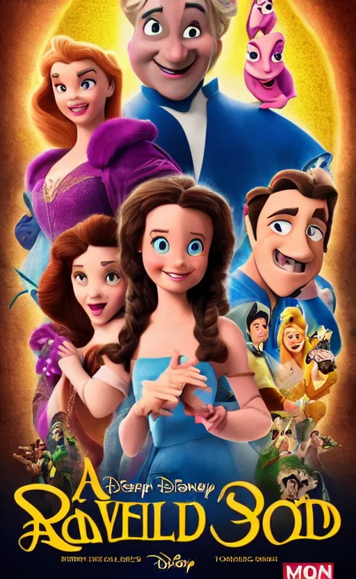 Image similar to a poster for a really bad Disney movie