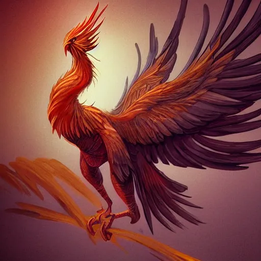 Image similar to artwork of a phoenix, highly detailed, artstation, smooth illustration