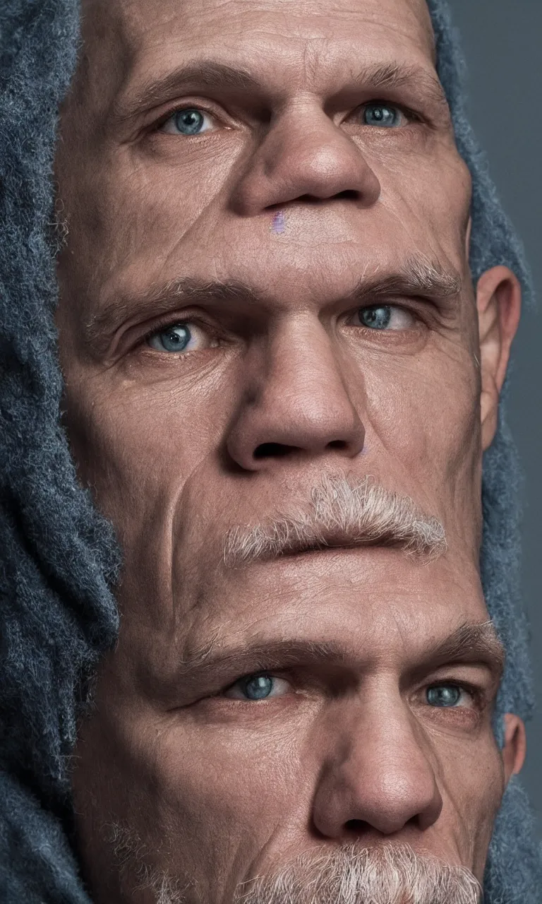 Prompt: color photorealistic 8 k portrait of john malkovich