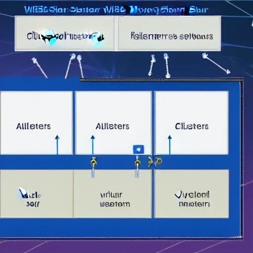 Prompt: clustered web servers