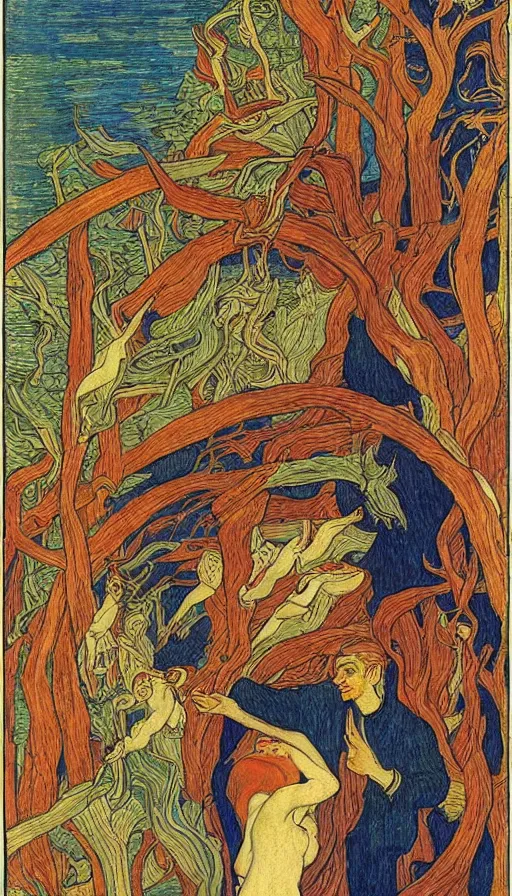 Prompt: rage, by ivan bilibin,