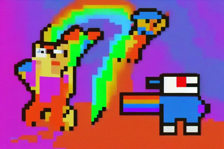 Image similar to nyan cat in the ufc