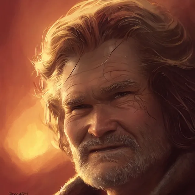 Image similar to the thing kurt russell, by stanley artgerm lau, wlop, rossdraws, frank frazetta, andrei riabovitchev, marc simonetti