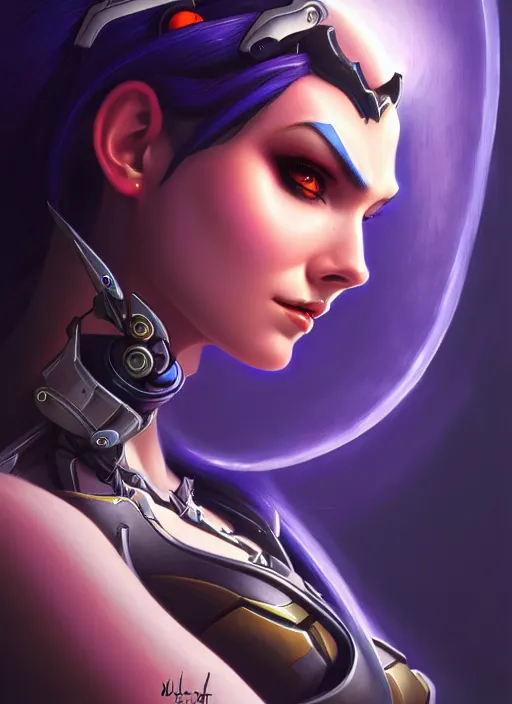 widowmaker from overwatch, au naturel, hyper detailed