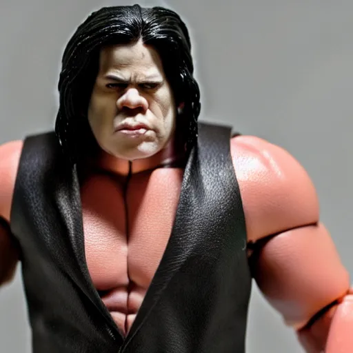 Image similar to action figure of glenn danzig,