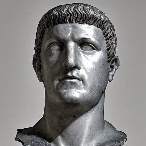Prompt: 1 9 9 0 s roman emperor, political portrait of roman emperor, 1 9 9 7, roman empire modern, alternate history