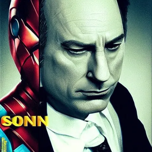Prompt: “Bob Odenkirk as Iron Man”
