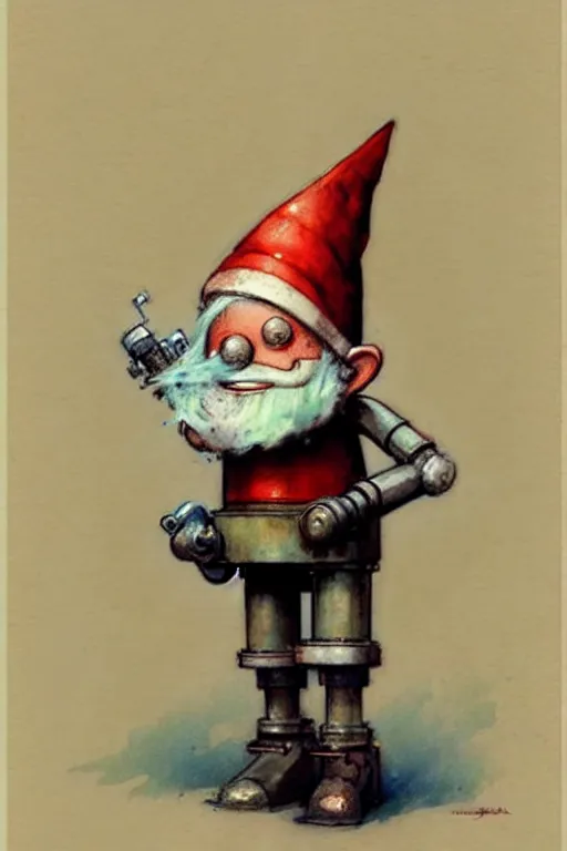 Image similar to ( ( ( ( ( 1 9 5 0 s robot knome. muted colors. ) ) ) ) ) by jean - baptiste monge!!!!!!!!!!!!!!!!!!!!!!!!!!!!!!