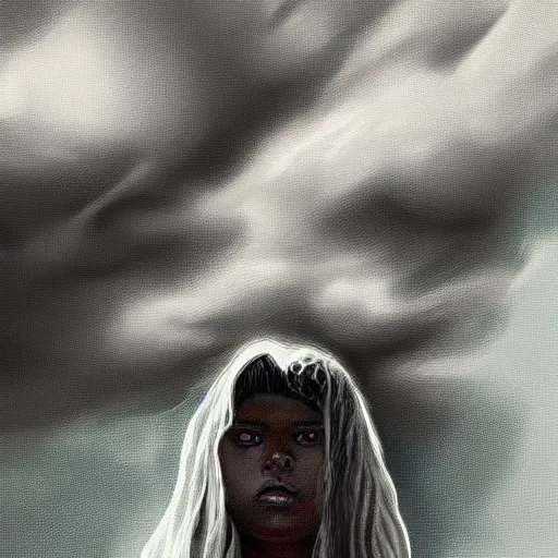 Image similar to i regret, storm is coming, digital painting, futured, ultra detailed