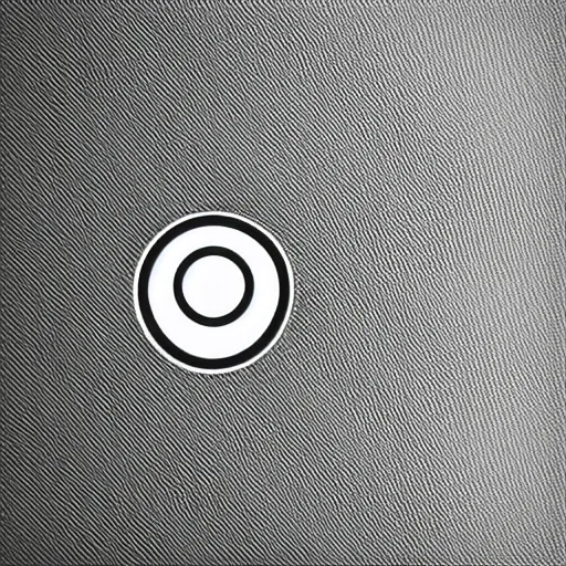 Prompt: round logo, award, machine vision, black and white, sharp edges, highly detailed