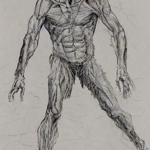 Image similar to otzi, coloring book,