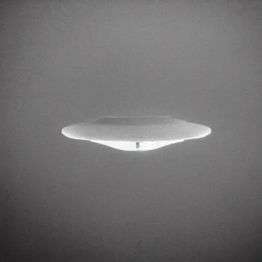 Image similar to a ufo seen from an aeroplane, vintage photo, old, grainy, sepia