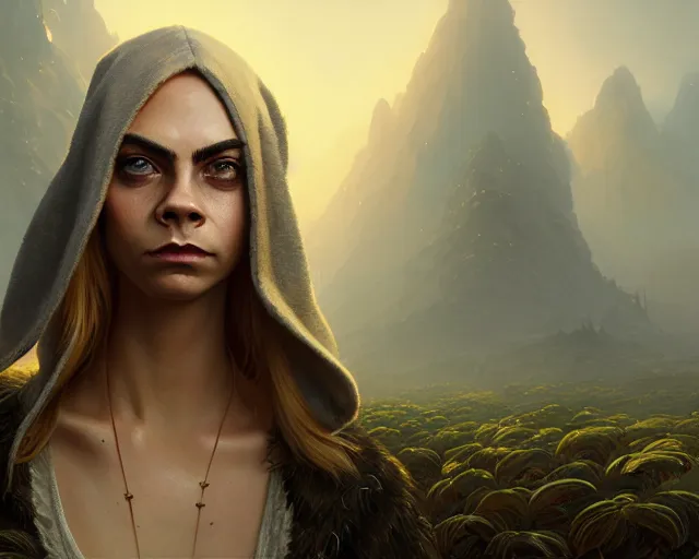 Prompt: highly detailed portrait of cara delevingne as a bald elf, in gta v, stephen bliss, unreal engine, fantasy art by greg rutkowski, loish, rhads, ferdinand knab, makoto shinkai and lois van baarle, ilya kuvshinov, rossdraws, tom bagshaw, global illumination, radiant light, detailed and intricate environment