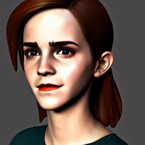 Image similar to textured emma watson as a pixar character cgsociety octane render unreal engine redshift render trending on artstation trending on artstation render blender behance cg superhero