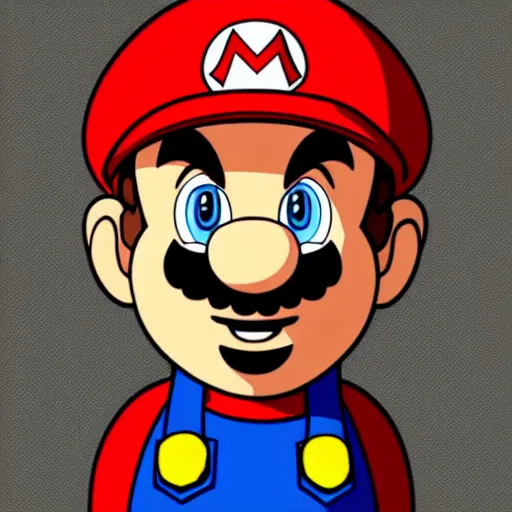 Image similar to super mario with the face of walter white