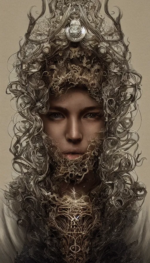 Image similar to the inventor, mad scientist, fame of thrones, fibonacci, sweat drops, intricate fashion clothing, insane, intricate, highly detailed, surrealistic, digital painting, artstation, concept art, smooth, sharp focus, illustration, Unreal Engine 5, 8K, art by artgerm and greg rutkowski and alphonse mucha