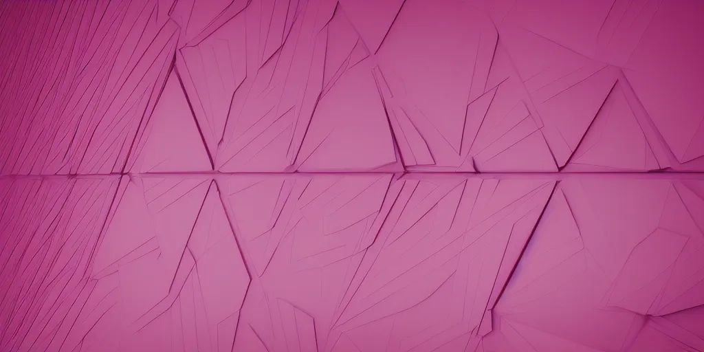 Prompt: pink 3 d elegant geometrical texture, 4 k, octane render