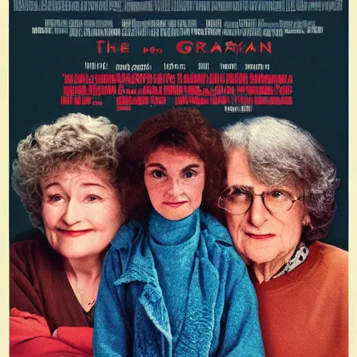 Image similar to Poster for the movie Grandma released in 1986