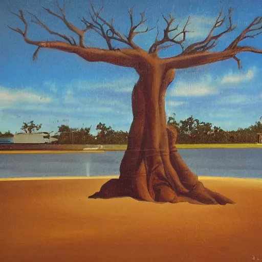 Image similar to the northern territory, darwin city, absurdist, australian art